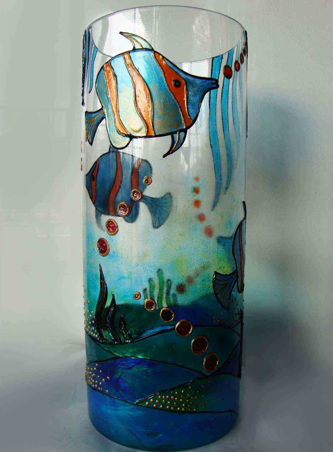 25+ Glass Painting Craft Ideas to Enhance Your Glass Beauty - Live Enhanced