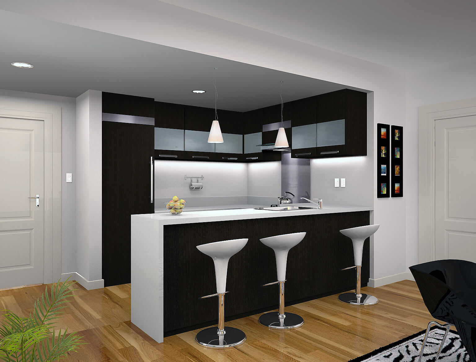 kitchen design for condo unit