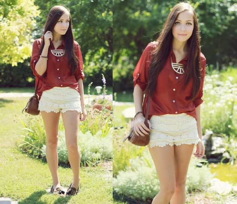 30 White Shorts Outfit Ideas - Women's Should Wear This Summer - Live ...