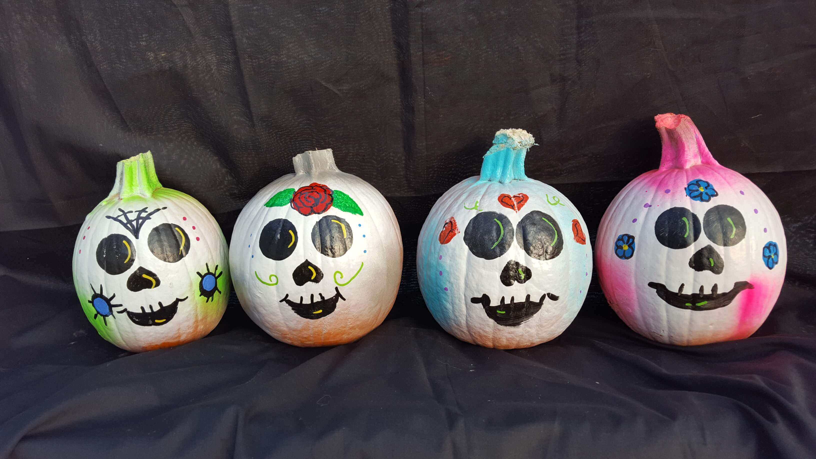 22+ scary Pumpkin Painting That makes You amaze at Halloween - Live