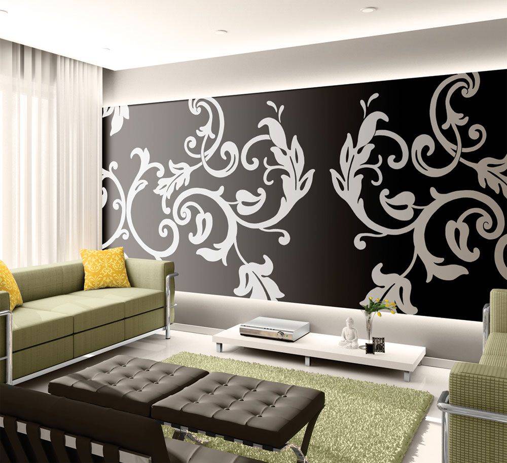 Most Beautiful Stencil Wall Painting Designs Ideas - Live ...