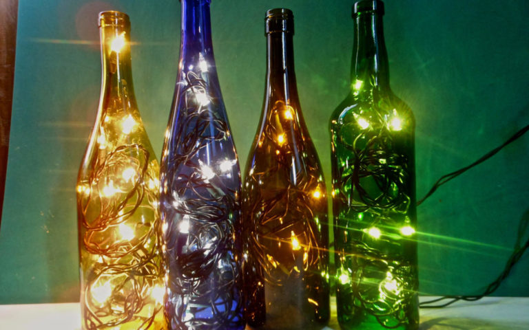 Best DIY Ideas and Designs of Wine Bottle Craft - Live Enhanced
