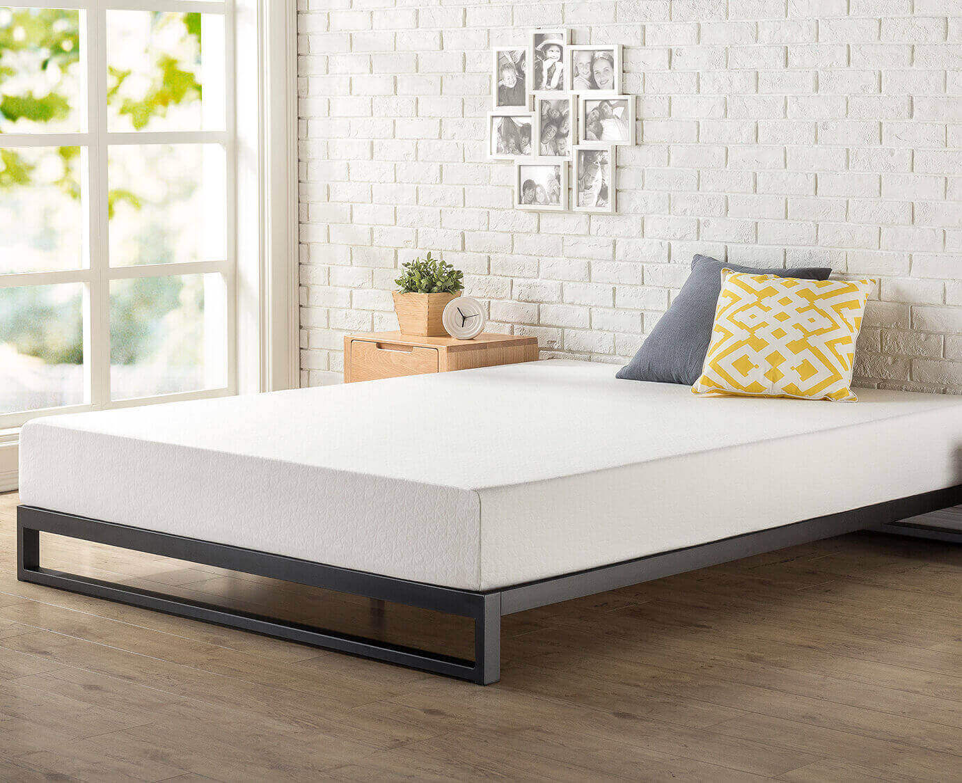 slat bed vs mattress and base