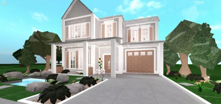 17 Robox Bloxburg House Ideas: No Gamepass (20K Build)