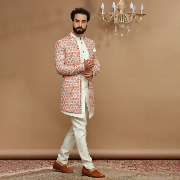 Modern Twist with Indo-Western Sherwani for Men