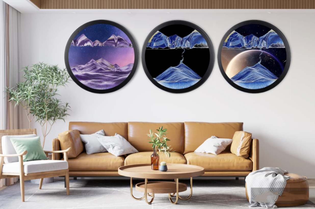 Rotating art for home decor