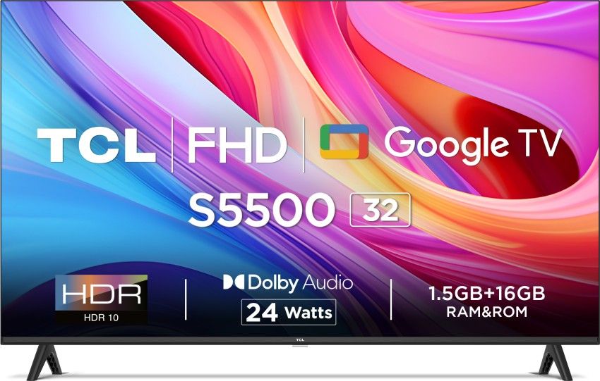 TCL S-Series 32-Inch Full HD LED Smart Google TV