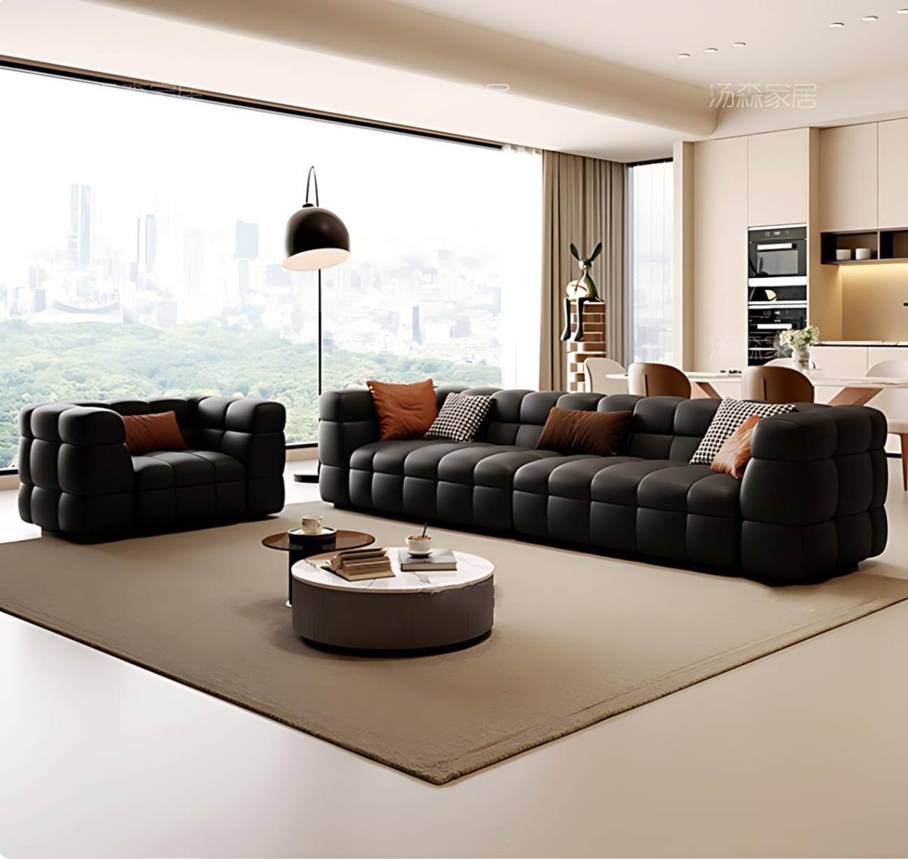 comfortable leather couches ergonomic design