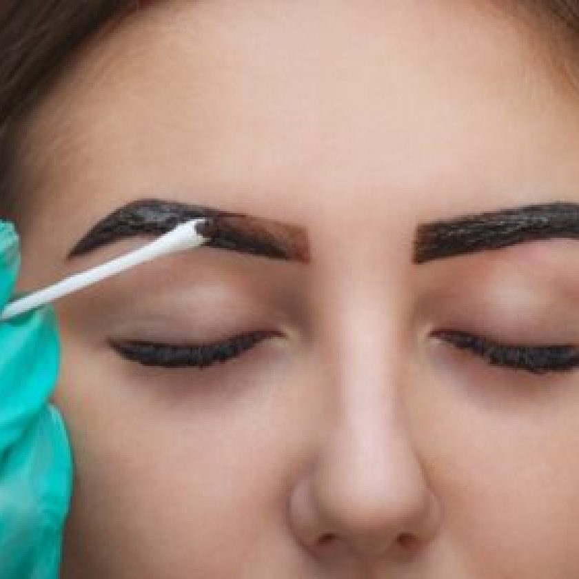 Eye-Brow Tinting